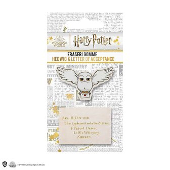 Harry Potter - Set van 2 Gummen - Hedwig - Brief - Foto: 1