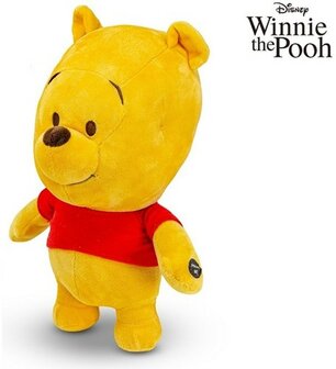 Disney Knuffel - Winnie met Geluid - 27cm - Winnie the Pooh - Foto: 1
